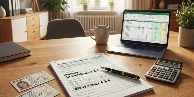 Steuerklasse 4/4 vs. 3/5 in Deutschland: Wann welche Kombination sinnvoll ist